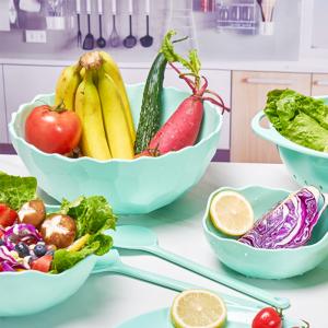 Melamine irregular lace bowl